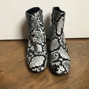 Worn once! Catherine Malandrino ankle boots!